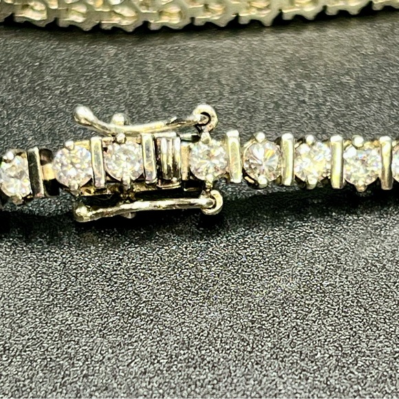 Sterling Silver 925 CZ Tennis Bracelet | Classic Sparkle - Picture 11 of 12